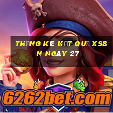 THỐNG KÊ KẾT QUẢ XSBN ngày 27