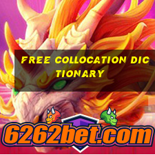 free collocation dictionary