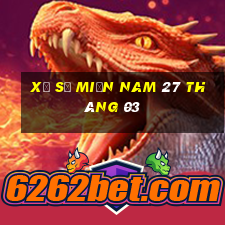 xổ số miền nam 27 tháng 03