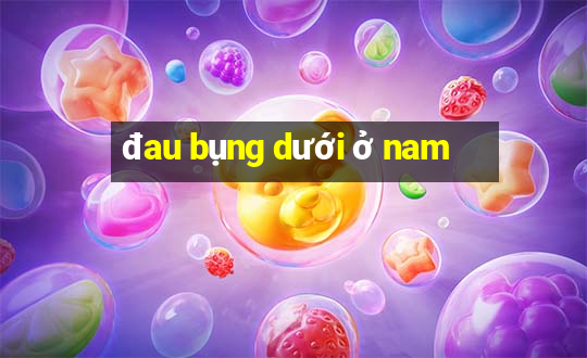 đau bụng dưới ở nam