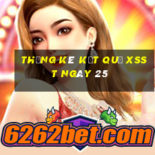 THỐNG KÊ KẾT QUẢ XSST ngày 25