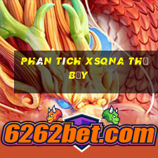 Phân tích XSQNA thứ bảy