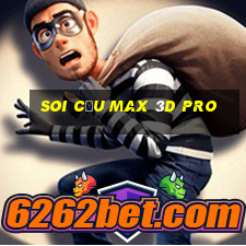 soi cầu max 3d pro