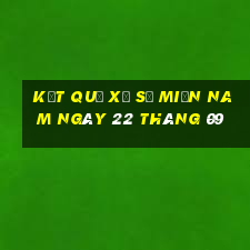 kết quả xổ số miền nam ngày 22 tháng 09