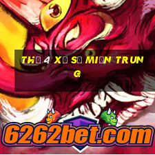 thứ 4 xổ số miền trung