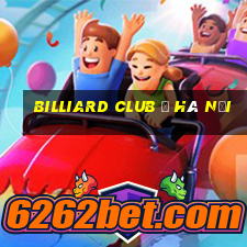 billiard club ở hà nội