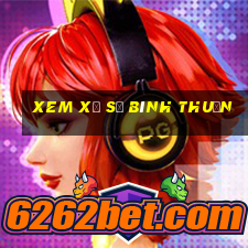 xem xổ số bình thuận