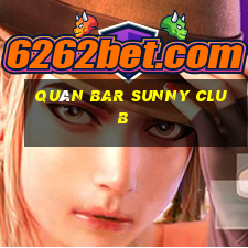 quán bar sunny club