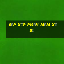 Sắp xếp phần mềm xổ số