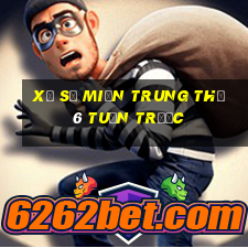 xổ số miền trung thứ 6 tuần trước