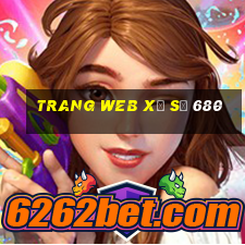 Trang web xổ số 680