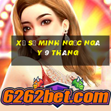 xổ số minh ngọc ngày 9 tháng