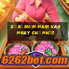 xổ số miền nam vào ngày chủ nhật