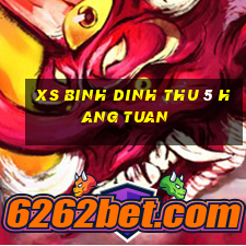 xs binh dinh thu 5 hang tuan