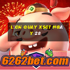 Lịch quay XSCT ngày 28