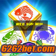 wed sun win