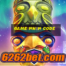 game nhận code