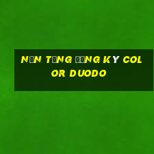 Nền tảng đăng ký Color Duodo