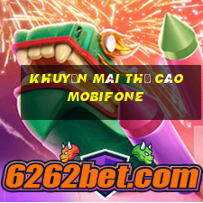 khuyến mãi thẻ cào mobifone