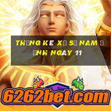 Thống kê Xổ Số nam định ngày 11