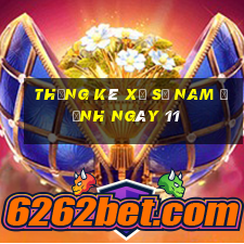 Thống kê Xổ Số nam định ngày 11