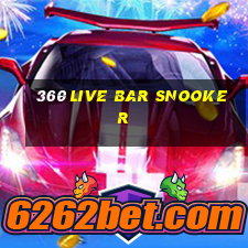 360 Live Bar Snooker