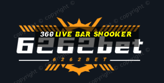 360 Live Bar Snooker