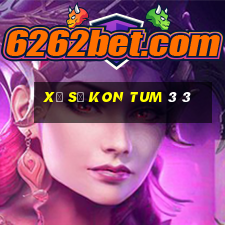 xổ số kon tum 3 3