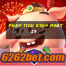 Phân tích XSDN ngày 25