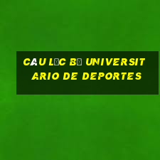 câu lạc bộ universitario de deportes