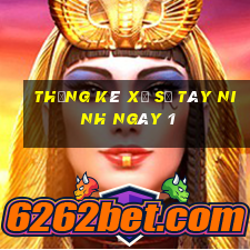 Thống kê Xổ Số Tây Ninh ngày 1