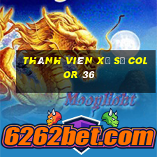 Thành viên xổ số Color 36