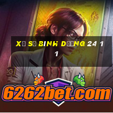 xổ số bình dương 24 11