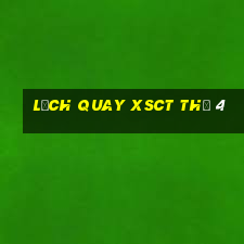 Lịch quay XSCT Thứ 4