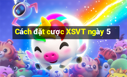 Cách đặt cược XSVT ngày 5