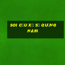 soi cầu xổ số quảng nam