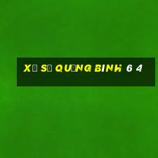 xổ số quảng bình 6 4