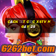 Cách đặt cược XSTV ngày 28