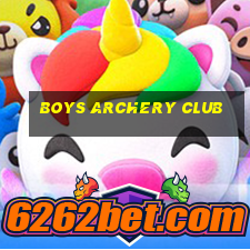 boys archery club