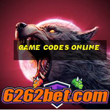 game codes online