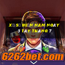 xổ số miền nam ngày 3 tây tháng 7