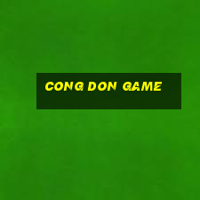 cong don game