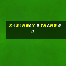 xổ số ngày 9 tháng 04