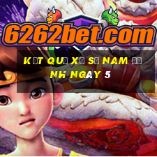 kết quả Xổ Số Nam Định ngày 5