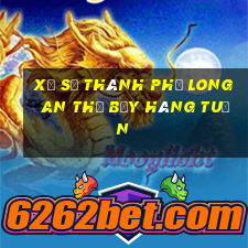 xổ số thành phố long an thứ bảy hàng tuần