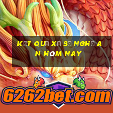 kết quả xổ số nghệ an hôm nay