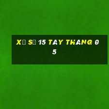 xổ số 15 tây tháng 05