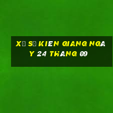 xổ số kiên giang ngày 24 tháng 09