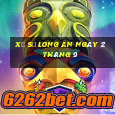 xổ số long an ngày 2 tháng 9