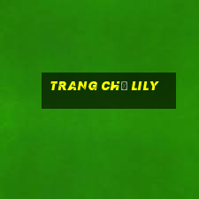 Trang chủ Lily